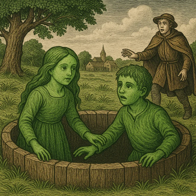 Featured image for What Happened to the Green Children of Woolpit 7 Theories