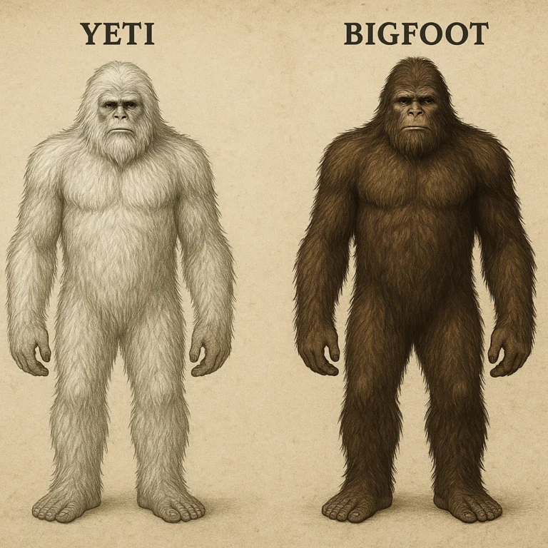 Featured image for Yeti vs. Bigfoot The 5 Key Differences You Need to Know